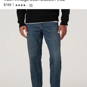 Vuori Vintage Blue Straight Jeans